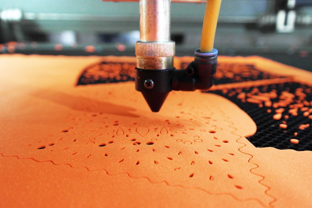 corte laser textil industria