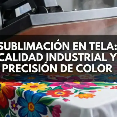 Sublimación en Tela: Calidad Industrial y Precisión de Color