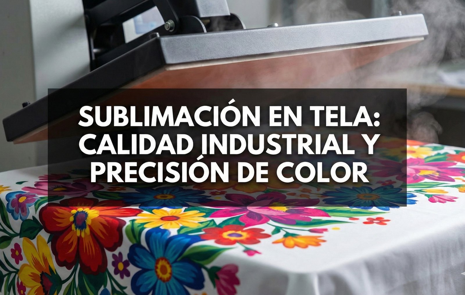 Sublimación en Tela: Calidad Industrial y Precisión de Color