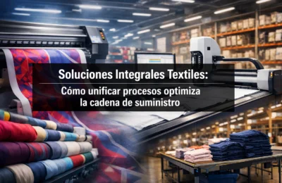 soluciones integrales textiles unificar procesos optimiza cadena suministros proveedor Color y Diseño