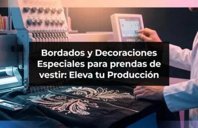 Bordados y Decoraciones Especiales para prendas de vestir Color y Diseño