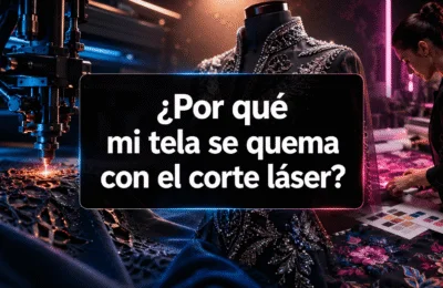 Por que mi tela se quema con el corte láser