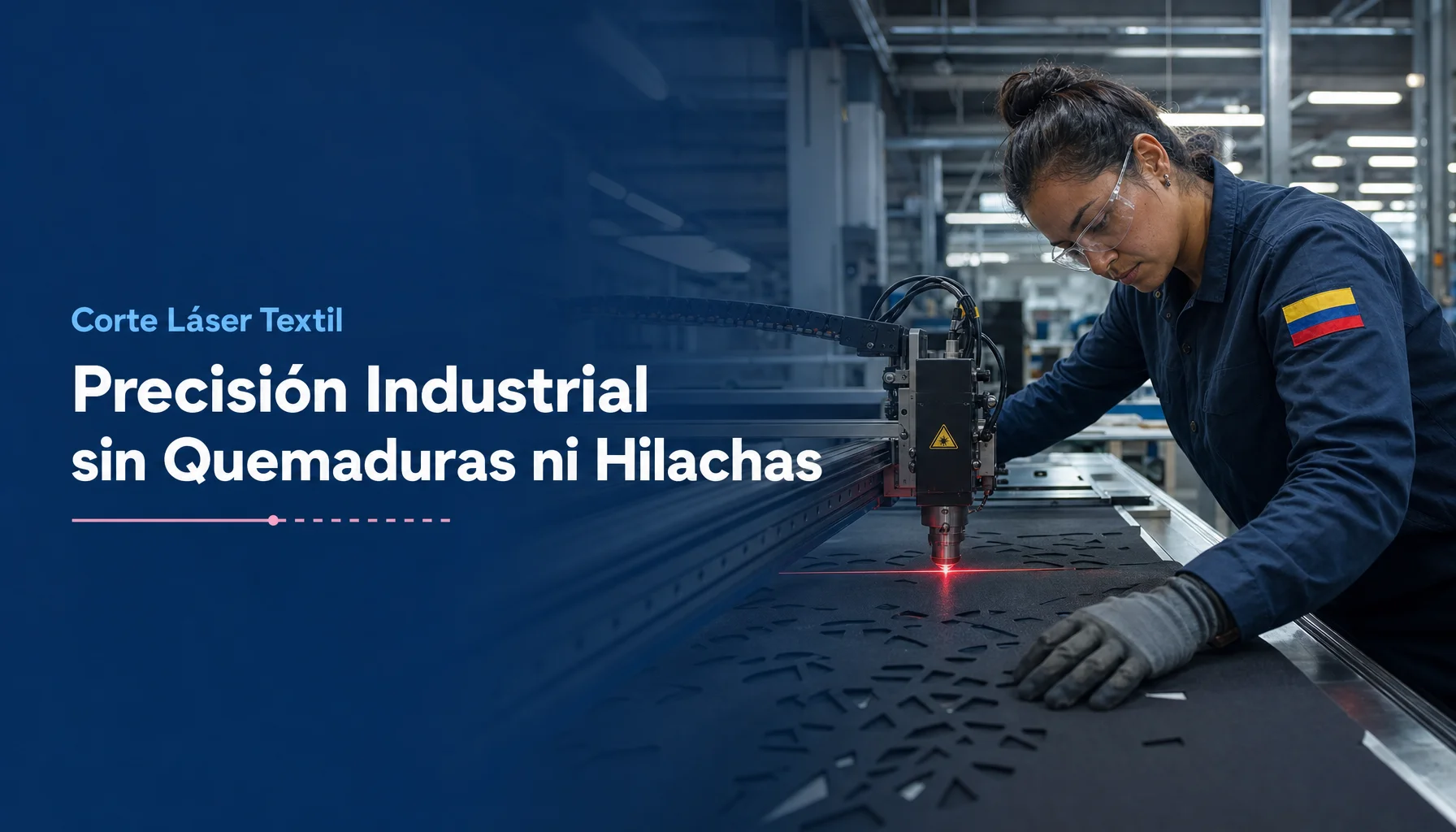 cydv2 Corte Láser Textil en Medellín: Precisión Industrial sin Quemaduras ni Hilachas