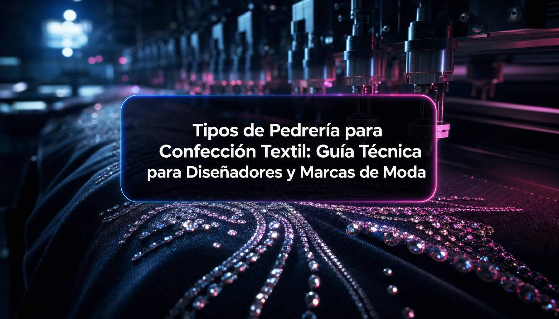 cyd tipos pedreria confeccion guia tecnica Tipos de Pedrería para Confección Textil: Guía Técnica para Diseñadores y Marcas de Moda
