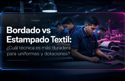 bordado vs estampado textil durabilidad Color y Diseño