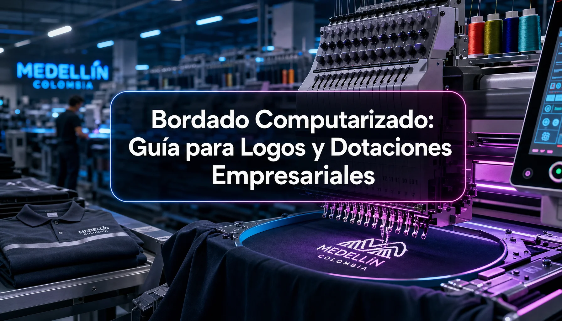 Bordado Computarizado: Guía para Logos y Dotaciones Empresariales