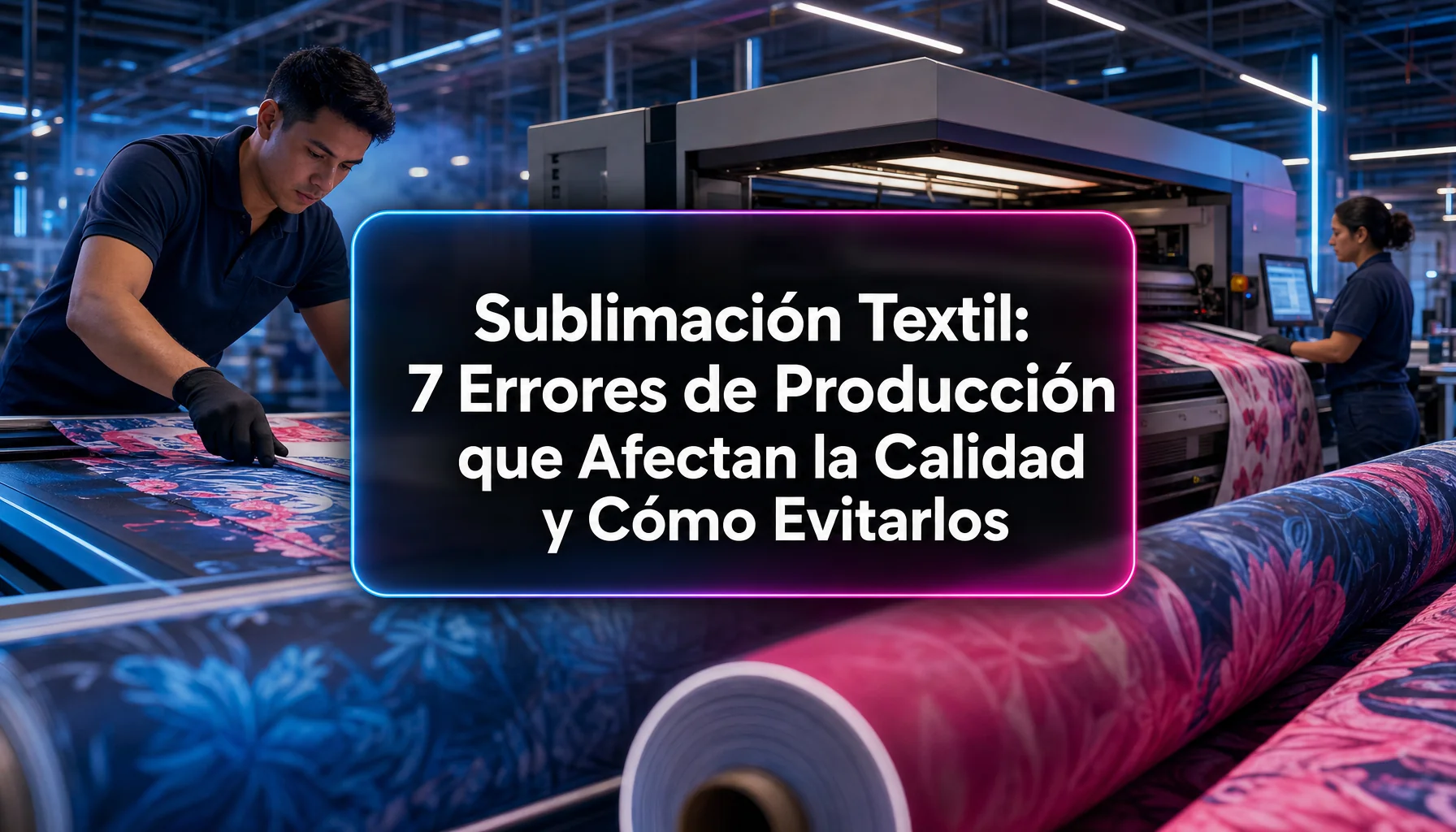 cyd portada sublimacion Sublimación Textil: 7 Errores de Producción que Afectan la Calidad y Cómo Evitarlos
