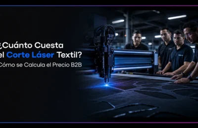 Corte láser textil industrial: cómo se calcula el precio del corte láser textil B2B